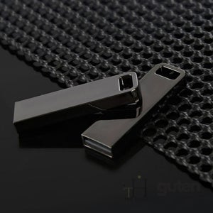 더휴즈 USB 2.0 메모리 64GB 128GB 블랙 저장장치 64기가 휴대용 메탈 대용량