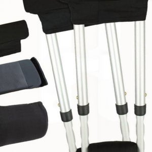 목발보호 겨드랑이 손잡이 쿠션패드 세트 환자용 보조운동 보호대