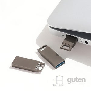 더휴즈 USB 3.0 메모리 메탈 64GB 128GB 저장장치 대용량 고속 유에스비 128기가