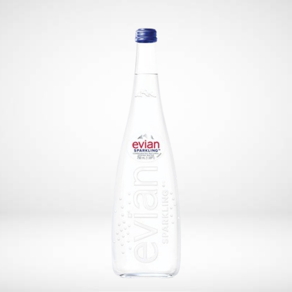 에비앙 스파클링 글라스 750ml, 24개