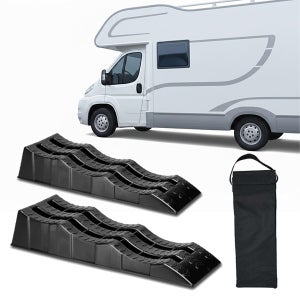 캠핑카 카라반 트레일러 수평 레벨러 받침대 경량 휴대용 2단 3단