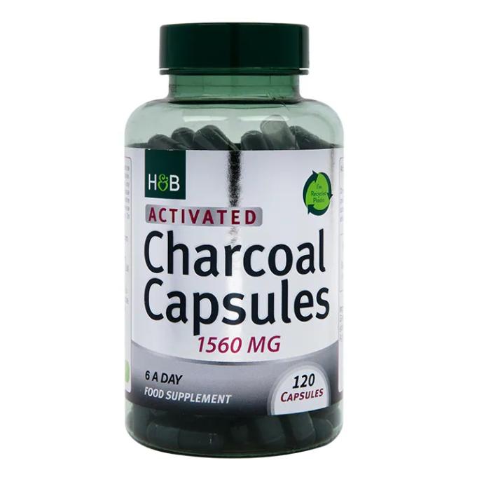 Holland and Barrett 홀랜드 앤 바렛 <b>액티베이티드</b> <b>차콜</b> 120캡슐 2개