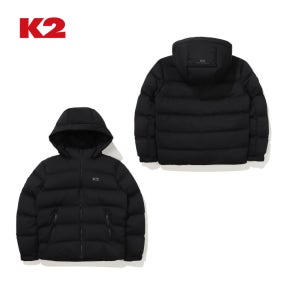 K2 남성 가벼운 헤비 숏 구스 다운