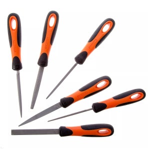 바코 100mm 다용도 줄 세트 평 원형 사각 삼각 6종 1-476-04-3-2