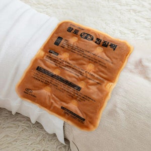 다잘 황토찜질팩 어깨 온찜질 무릎 온열 보온 찜질팩 복부 허리 배 등 냉온 중형