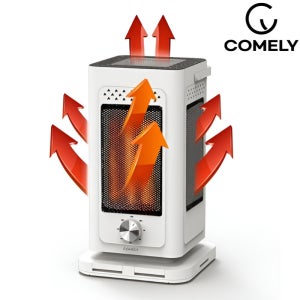 코멜리 카본 발터치 전기히터 오방난로 타이머 간편사용 가정용 업소용 매장용 사물실 캠핑낚시