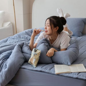코프코프 컬러팔레트 사계절 먼지없는 세미마이크로 차렵 이불 단품 슈퍼싱글 퀸 킹 라지킹
