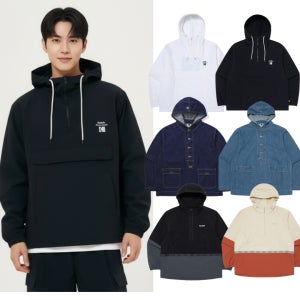[백화점판] 코닥 아노락 바람막이 상의 경량 아웃도어 트레이닝 자켓 남녀공용