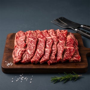 옥례관 완벽손질 프리미엄 LA갈비 2kg 미국산 소고기 고기선물