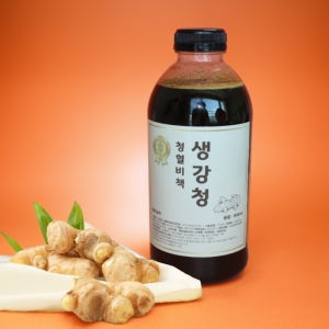 청혈비책 수제 생강청 저당 생강차