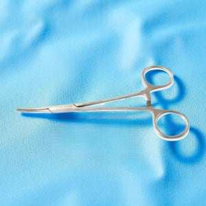 모스키토 켈리 의료용 가위 간호사 실습 곡선 12.5cm 1개