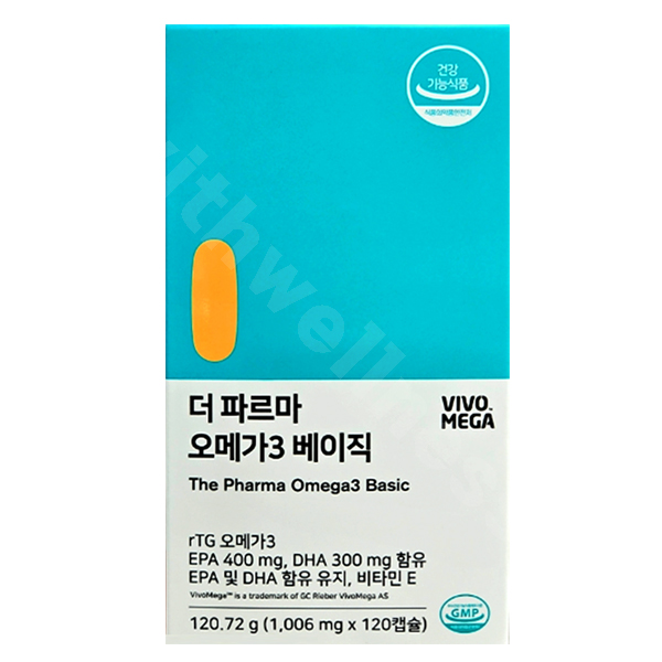 <b>더</b> 파르마 <b>오메가3</b> 베이직 120캡슐 알티지 <b>오메가3</b>