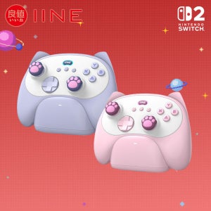 이이네 닌텐도 스위치2 키튼 고양이 무선 프로 컨트롤러 조이콘 프로콘 스위치1 PC 안드로이드 호환