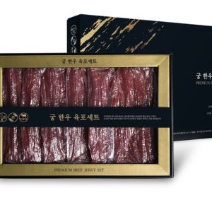 궁 한우육포 전통 궁중 우육포 명절 선물세트 400g x 1개