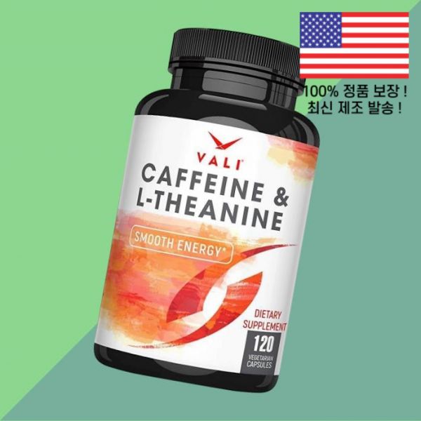 <b>발리</b> 카페인 50mg <b>테아닌</b> L<b>테아닌</b> 엘<b>테아닌</b> 아미노산 100mg 120캡슐 VALI Caffeine L <b>Theanine</b> 120 Vegetarian capsule 3627123