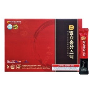 부모님 건강 선물 고려 백년 발효 홍삼 스틱 18ml 30포 명절 추석 설날 선물세트