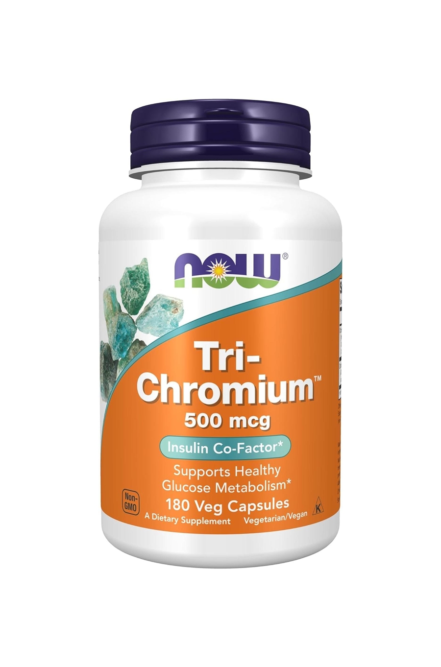 나우푸드 <b>트라이</b>-<b>크로뮴 500mcg</b> 180베지캡슐