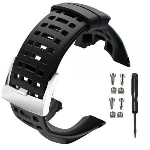 RN RUÍNICE Suunto Ambit 부드러운 고무 교체용 시계 스트랩과 호환되는 시계 밴드, Suunto 스마트 워치 Ambit 1/2/2S/2R/3 스포츠/3 런/3 피크