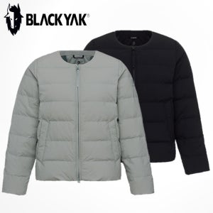 블랙야크 기능성 여성 경량 패딩 등산복 캐주얼 겨울 점퍼 롯지 퀼팅 넥리스 구스다운자켓