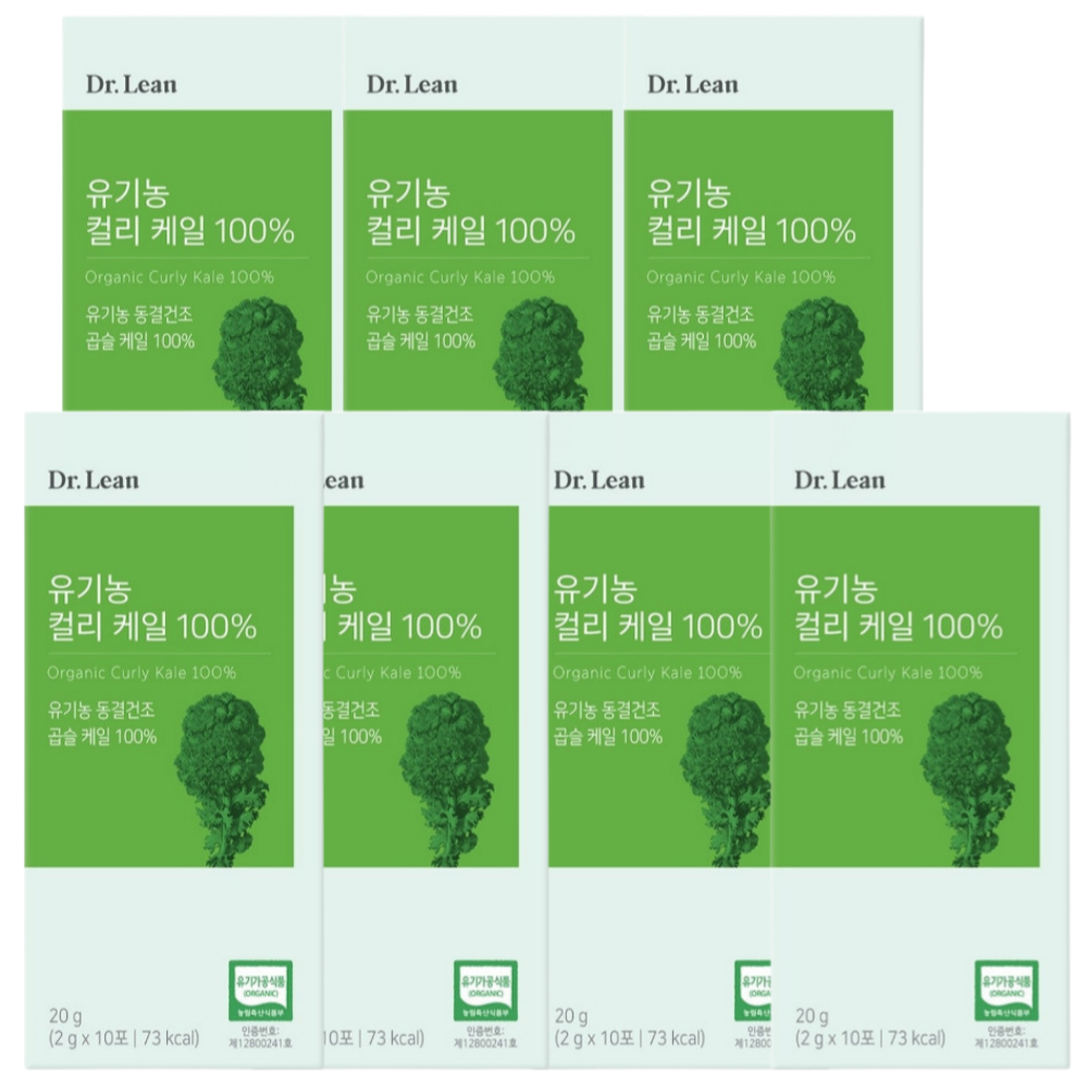 닥터린 <b>컬리</b>케일 유기농 동결건조 분말 효능 곱슬케일 폴란드 10포 7박스
