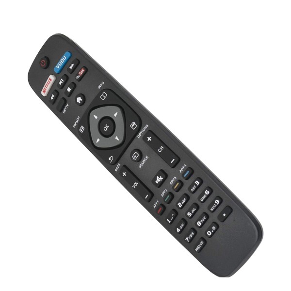 LCD 4K UHD 스마트 TV NH500UP 용 필립스 리모컨 교체 새