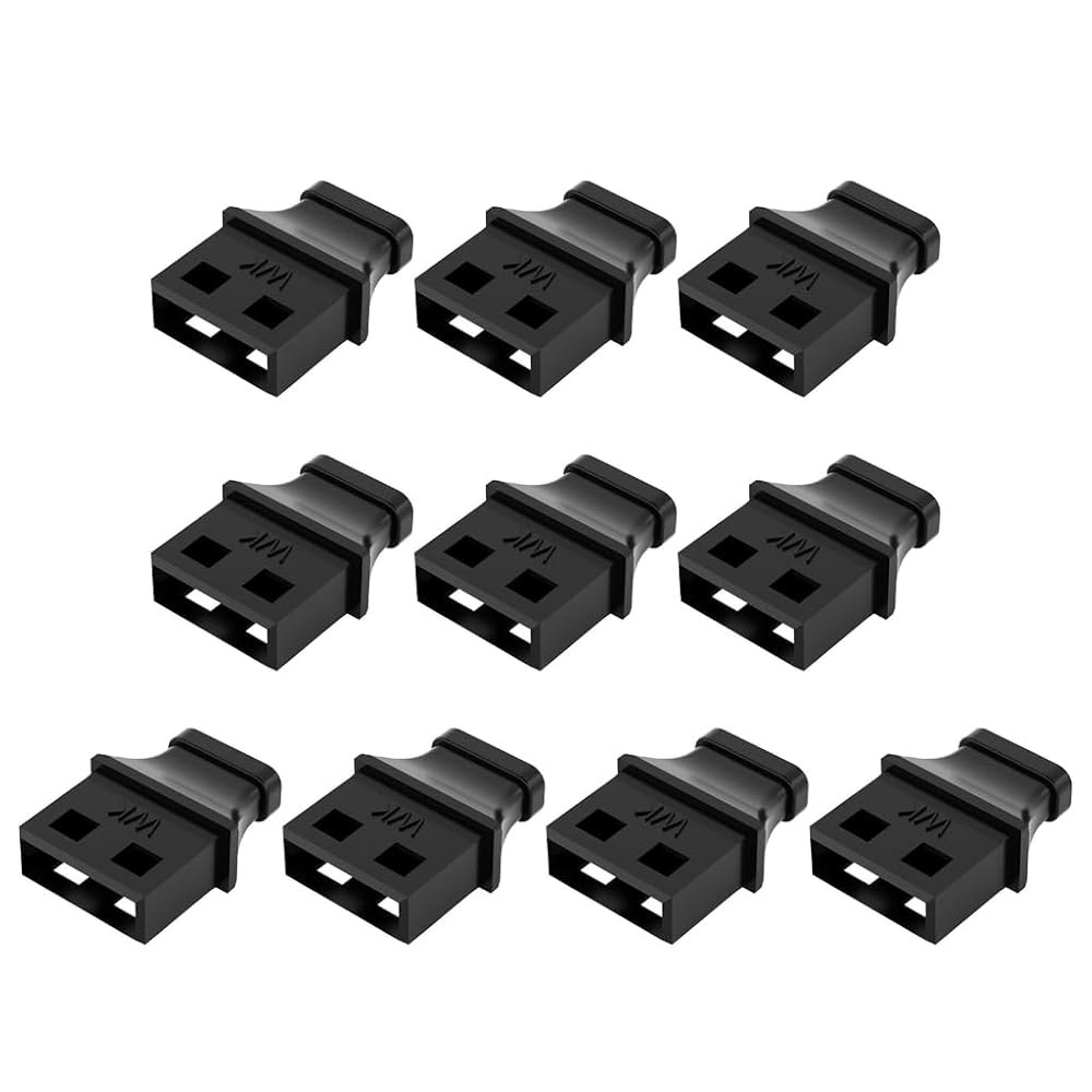 인체공학적 손잡이가 있는 실리콘 USB 포트 프로텍터, 노트북 PC용 안전한 방진