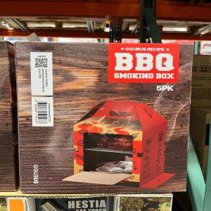 꾸버스 훈제박스 세트 5개 코스트코 스모킹 BBQ 바베큐 그릴 캠핑 화로 숯 직화 훈연
