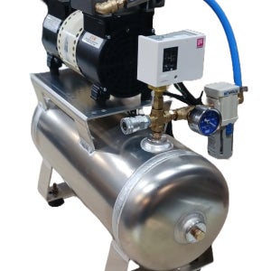 진공 시스템 진공 20Torr 유량 90L MVCP-70D-10L 탱크 10리터 국산