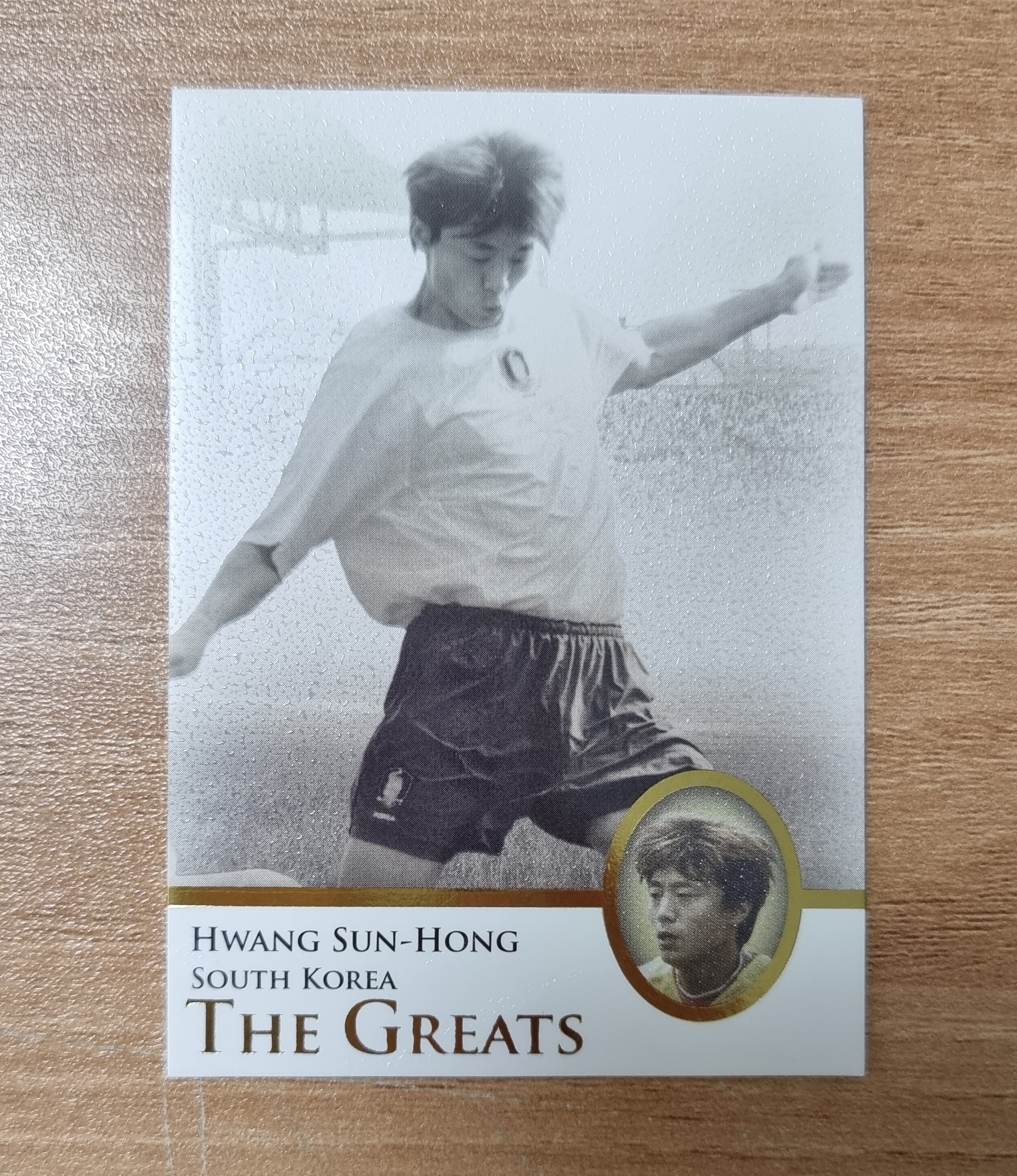 황선홍 2013 Futera The Greats No-117 퓨테라 축구카드