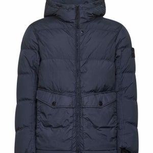 25FW 스톤아일랜드 패딩 자켓 크링클랩스 후드 네이비 4100011 S0A23 V0020