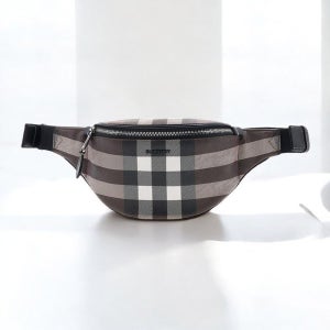 버버리 자이언트 체크 미니 케이슨 벨트백 힙색 8064440