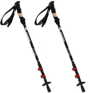 몽구스 초경량 등산스틱 2개세트 두랄루민 등산용 지팡이 등산용품