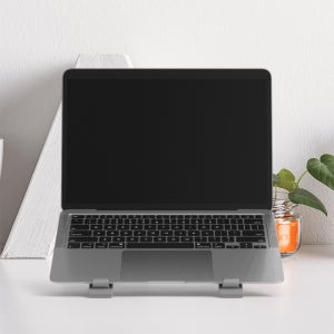 NEXT-NBS5505 미끄럼 방지 패드 알루미늄 노트북 스탠드