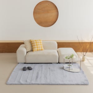 먼지없는 워셔블 장모 온감 러그 대형 거실 침실 원룸 200x260