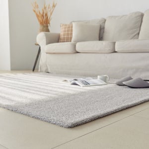 먼지없는 워셔블 장모 온감 러그 대형 거실 침실 원룸 원형 170