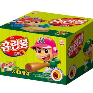 해태 홈런볼 128g x 6개 코스트코 초코볼 과자 초콜릿 스낵 대용량