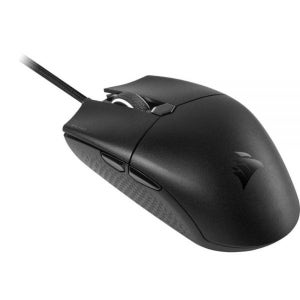 Corsair Katar Pro XT 초경량 게이밍 마우스 - 18k DPI PixArt 광학 센서 RGB 스크롤 휠 조명 6개의 프로그래밍 가능한 버튼 경량 파라코드 케이블