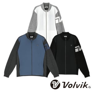 볼빅 골프웨어 남성골프웨어 남성 골프 니트 가디건 우븐 방풍 긴팔 간절기 P991