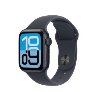 Apple 워치 SE 3 GPS 40mm 미드나이트 스포츠 밴드-S/M MEH94KH/A