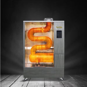 타이거킹 등유 돈풍기 대형온풍기 원적외선 튜브히터 주름관히터 11000kcal 곱창난로