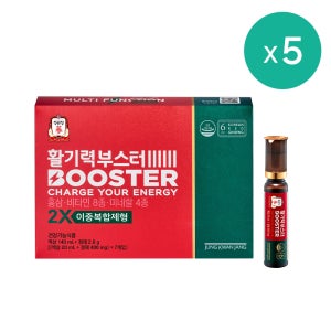 정관장 활기력 부스터 20ml 7개입, 5개