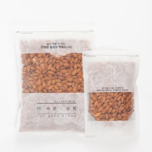미국산 100% 볶음아몬드 500g, 1kg 파우치포장 더바른상회