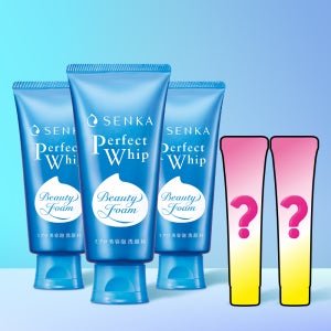 [+미니휩] 센카 NEW 퍼펙트 휩 폼클렌징 페이셜 워시 120g, 3개