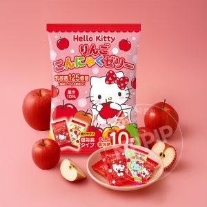 일본 캐릭터 곤약젤리 헬로키티 사과맛, 150g, 1개
