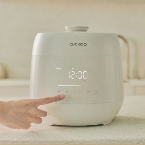 쿠쿠 트윈프레셔 마스터셰프 저당밥솥 사일런스 프로 6인용 CRP-PHNLLR0610FGW