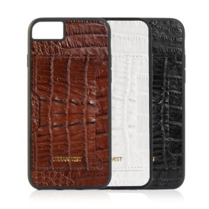 아이폰14프로맥스 가죽 케이스 카드 지갑 카이만악어