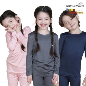 [보누맘] 유아내복 웜히트텍 발열 내의 아동 겨울실내복