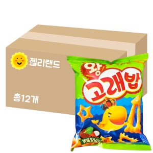 오리온 왕고래밥 볶음양념맛 118g X 12개 (1BOX)
