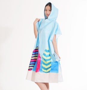 TPN-5503 서핑보드 TAPONY 극세사 후드 판초