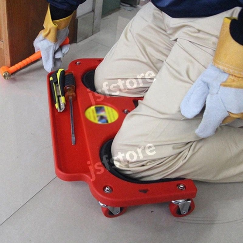 <b>무릎</b> 지지대 보드 패드 이동 장비 롤러 레드 다기능